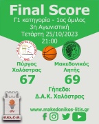 Πρώτη νίκη για τον Μακεδονικό Λητής